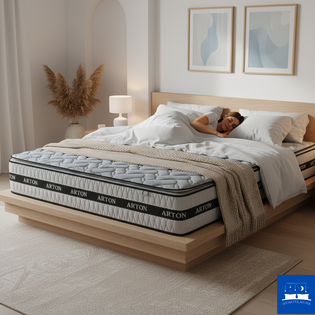 Matelas 33 Plus by ARTON Confort 100% mousse ABS 33, avec alèse lavable et garantie 10 ans