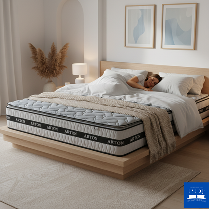 Matelas 33 Plus by ARTON Confort 100% mousse ABS 33, avec alèse lavable et garantie 10 ans