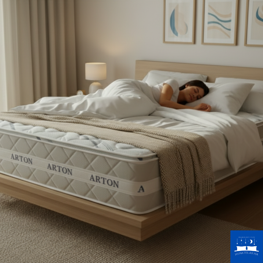 Matelas 33 Plus by ARTON Confort 100% mousse ABS 33, avec alèse lavable et garantie 10 ans